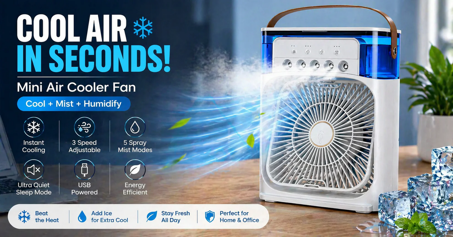 Portable Humidifier Air Cooler Specially for Summer Season