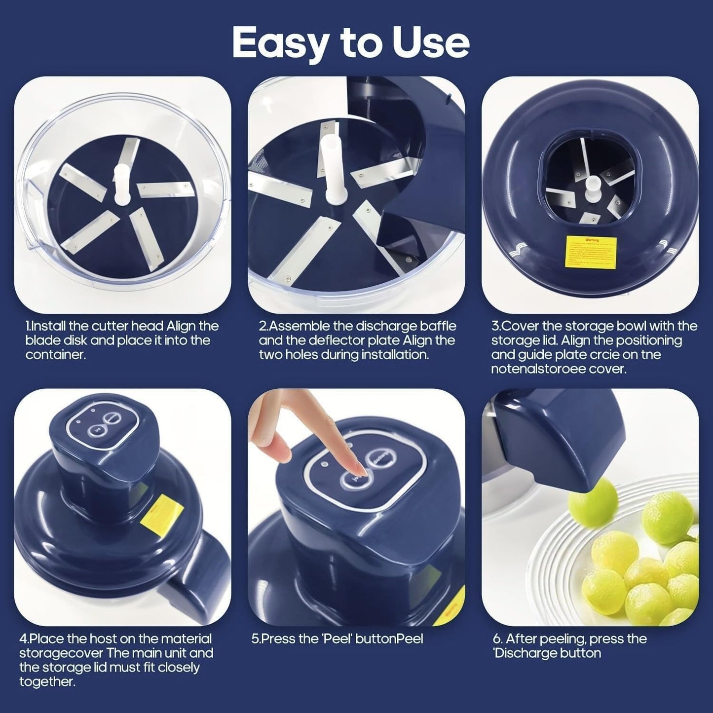 Electronic Fruit Peeler