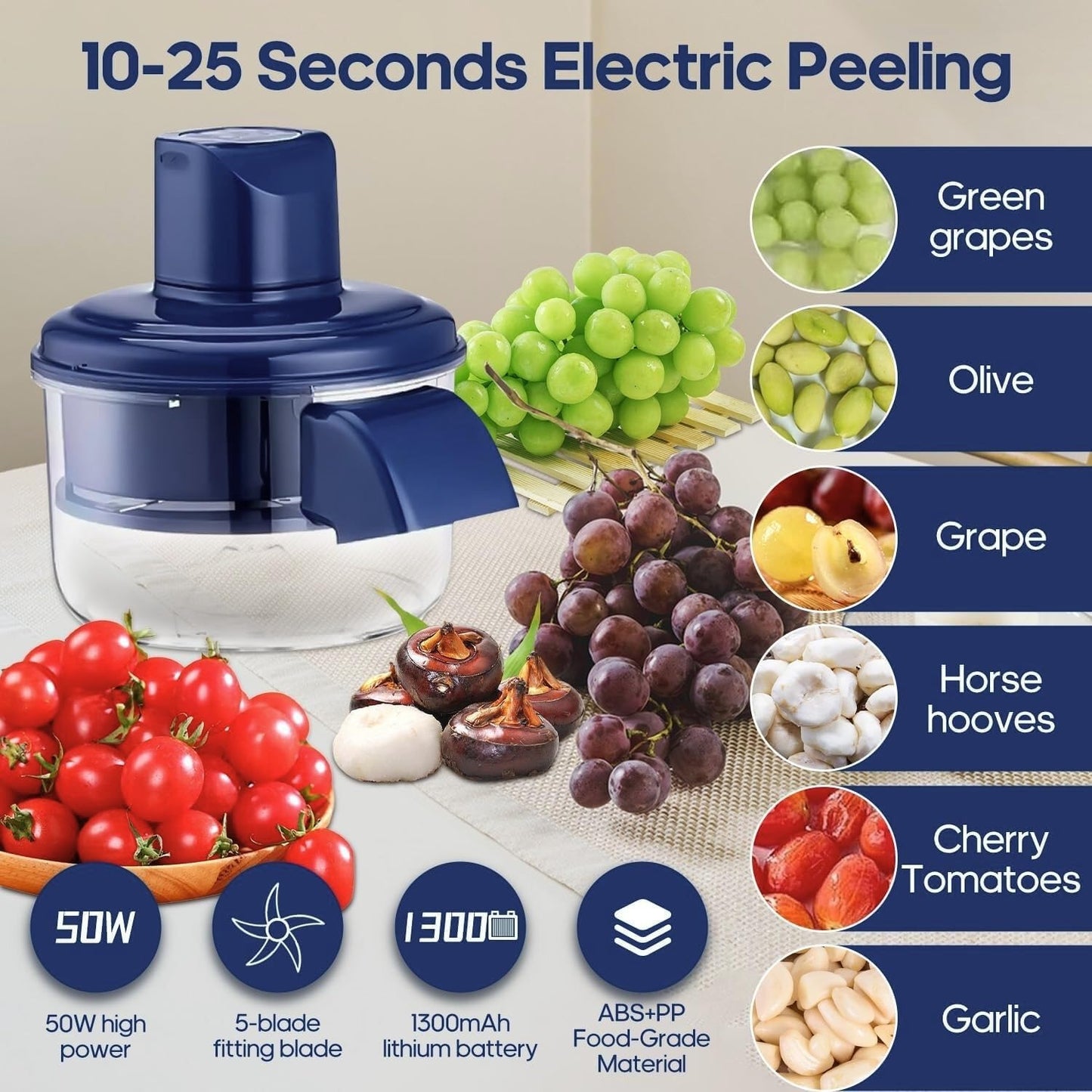 Electronic Fruit Peeler